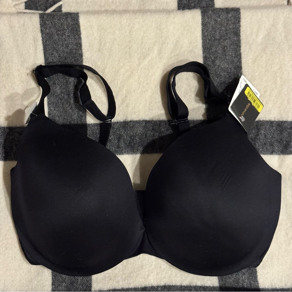 NWT Wacoal Subtle Sensuality Plunge Contour Bra 853272 Black - 36G / 4D / DDDD